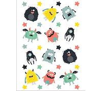 Folat 68364 Tatouages Monster Bash, Multicolore