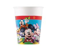 Folat 93823P Gobelets Papier FSC Mickey Mouse 200ml - 8 pièces