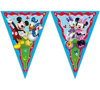 Procos- Folat 93826P Ligne de Drapeau FSC Mickey Mouse-2,3 mètres, Multicolore