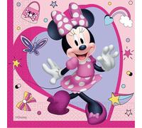 Procos Serviettes Minnie Mouse FSC 33 x 33 cm - 20 pièces