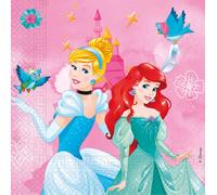 Folat 93849P ServiettesPrincess 33x33cm - 20 pièces