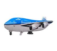 Folat - Ballon Gonflé à l'hélium Avion KLM 95x45cm
