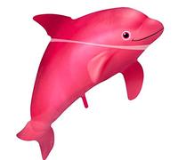 Folat - Ballon Gonflé à l'hélium Dauphin Rose - 99x70cm