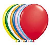 Folat- Ballons Couleurs Mélangées-10 pièces, 08416, Multicolore, Lot de 10