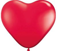 Folat- Ballons en Forme de Coeur Rouges-8 pièces, 08147, Costumes A Costumes