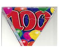 Folat Ballons guirlande 100e anniversaire, 04554, Multicolore