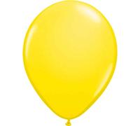Folat-Ballons Jaunes 30cm-100 pièces, 08101, Jaune