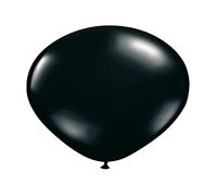 Folat Ballons Noir Métallique 30cm-100 pièces, 08091