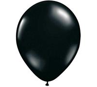 Folat Ballons Noirs 30cm - 50 pièces, Noir