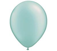 Folat- Ballons Turquoises 30cm 100 pièces, 08083, Bleu