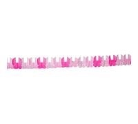Folat - Berceau rose de fille de naissance de guirlande de papier - 6 m