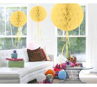 Folat - Boule alvéolée Ivoire-Blanc - 30 cm