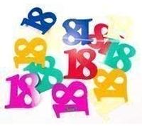 Folat Confettis pour fête d'anniversaire 18 ans 61600 XL, multicolore