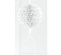 Folat Creative Décoration Nid d'abeille Boule 30 cm - Blanc