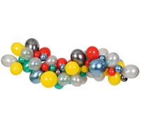 Folat Décoration Kit DIY Guirlande Monster Bash-66 piècesArche de ballons pour Anniversaire, Mariages, Fêtes, Babyshower, Gender Reveal, 10635, Multicolore