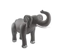 Folat- Éléphant Gonflable-60cm, 20271, Multicolore, Taille Unique