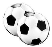 Folat- Football Napkins-25 x 25 cm Guirlande, 26202, Multicolore