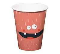 Folat Gobelets Monster Bash 250ml-6 pièces, 68346, Multicolore