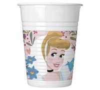 Folat Gobelets Rêves de Princesse 200ml-8 pièces, 89219P, Multicolore