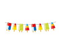Folat Guirlande de Fanions Sommer Ensoleillée Amusant 10 m Multicolore