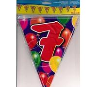 Folat - Guirlande Ballons 7 Ans - 10 mètres