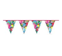 Folat - Guirlande Bruant Fleurs Tropicales - 10 m