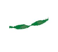 Folat - Guirlande de papier crépon vert - 24 m