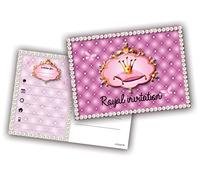 Folat - Invitations de princesses - 6 pièces