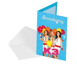 Folat - Invitations K3 Party - 8 pièces