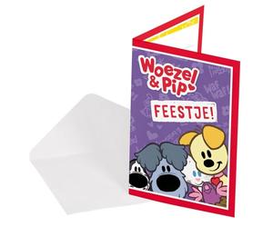Folat - Invitations Woezel et Pip - 8 pièces
