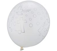Folat-Kommunion Ballons Communion Blancs-8 pièces, 63474