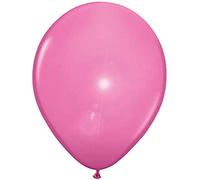 Folat - Lot de 5 Ballons LED Couleur Rose Clair pour fête - 25 cm