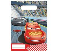 Folat Lot de 6 Sacs Cadeaux Cars 3