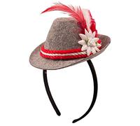 Folat Mini Chapeau Bavarois avec Serre-tête 10 cm