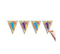 Folat Neu Guirlande Birthday Blocks 1, 6 m, 1 STK.