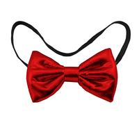 Folat Nœud Papillon de Couleur métallique - Rouge