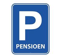 Folat - Panneau de Porte de Parking pour retraités (NL)