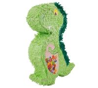Folat-Pinata Dinosaur-55 cm 60932-Pinata Vert 60x47x12 cm-Fête d'anniversaire, enterrement de vie de garçon, Piñata T-Rex, Dinosaure Décorations, 60932, Costumes