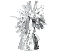 Folat Poids Argent clair de lune-Aluminium-170 grammes-Feuille d'hélium Ballons de baudruche Décorations de fêtes Anniversaire, 04969, Plateado