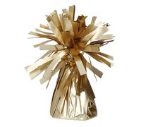 Folat Poids Starlight Gold-Aluminium-170 grammes-Feuille d'hélium Ballons de baudruche Décorations de fêtes Anniversaire, 04968, Dorado