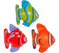 Folat Poissons Tropicaux Gonflables-3 pièces, 20572, Multicolore