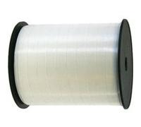 Folat ruban de fête 10 mm polyester blanc 250 m Wit G
