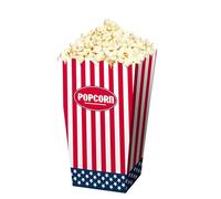 Folat Sachets de popcorn Fête USA – 4 pièces (29671) Multicolore Taille unique