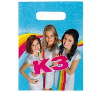 Folat - Sacs-cadeaux K3 Party - 8 pièces