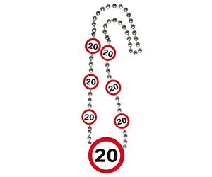 Folat Sautoir 20e avec Signe de signalisation avec Symboles d'âge dans Un Panneau d'arrêt de la Circulation