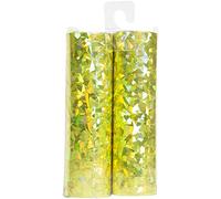 Folat Serpentins Holographique Doré 4m-2 pièces, 65814