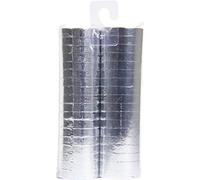 Folat Serpentins Métallique Argenté 4m-2 pièces, 65805
