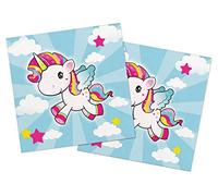 Folat - Serviettes Licorne 33x33cm - 20 pièces