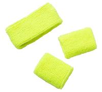 Folat - Sweatbands Neon Yellow - 3 pièces