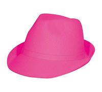 Folat Tribly Party 6087 Chapeau de fête Deluxe classique unisexe pour adulte Magenta Taille unique
